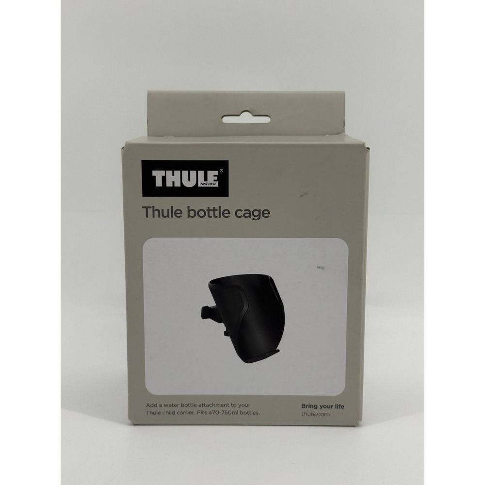 New Thule 20201521 Bottle Cage Attaches to Thule Child Carrier Black